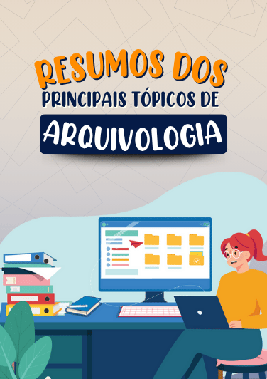 Capa de Resumos dos Principais Tópicos de Arquivologia